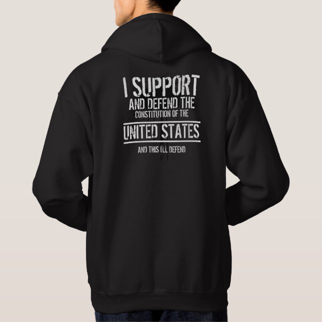 Sudadera No sirvo a nadie (Reverso)