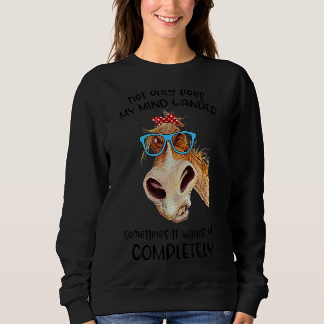 Sudadera No Sólo Mi Mente Se Debilita A Veces.. (Anverso)