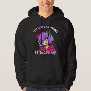 Sudadera No son dibujos animados, es anime chica manga prem