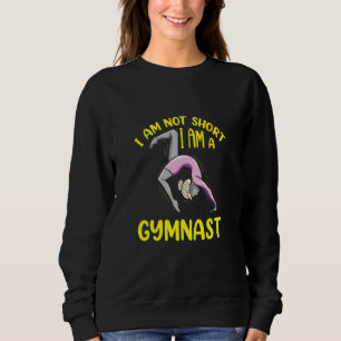 Sudadera No soy bajo soy gimnasta Gimnasia