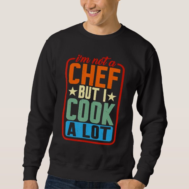 Sudadera No soy Chef Pero Cocino Mucho (Anverso)
