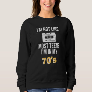 Sudadera No soy como la mayoría de los adolescentes que soy