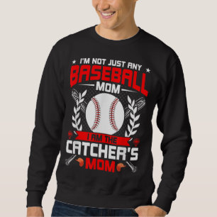 Sudadera No soy cualquier amante del béisbol, mamá, soy la 