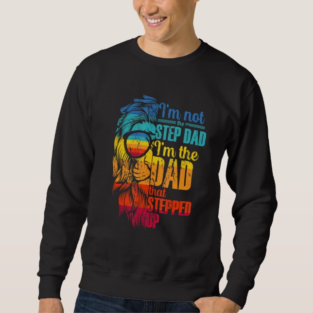Sudadera No Soy El Paso, Papá Soy El Papá Que Se Levantó (Anverso)