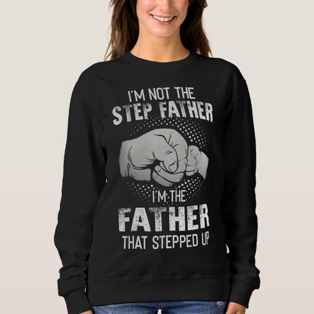 Sudadera No soy el paso papá, soy el papá que subió. (Anverso)