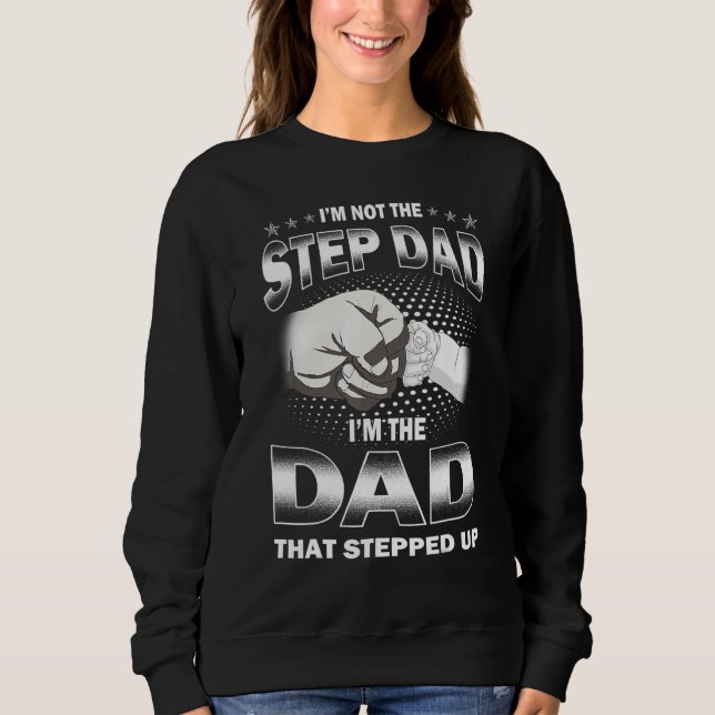 Sudadera No soy el paso, papá, soy el papá que subió. (Anverso)