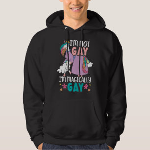 Sudadera No soy gay, soy mágicamente gay, Lgbtq Unicorn Org