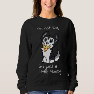 Sudadera No Soy Gracioso, Solo Soy Un Poco Husky Schwarz Te