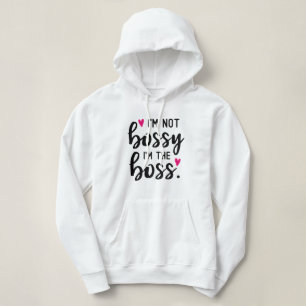 Sudadera No soy mandona, soy la jefa