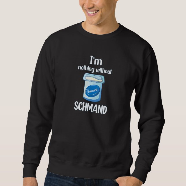 Sudadera No soy nada sin crema agria (Anverso)