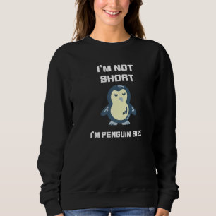 Sudadera No Soy Pequeño Lema De Pingüino Pequeño Y Dulce Sl
