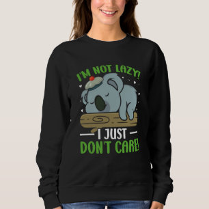 Sudadera No Soy Perezoso Simplemente No Me Importa