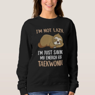 Sudadera No soy perezoso solo estoy ahorrando energía para