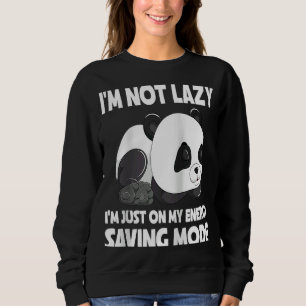 Sudadera No soy perezoso, solo estoy en el corte del modo d