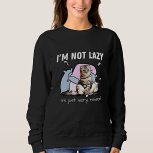 Sudadera No soy perezoso - solo soy muy relajado - motivaci