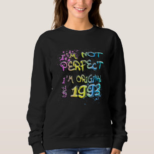 Sudadera No soy perfecto  Soy original desde 1963 grafiti