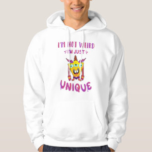 Sudadera No soy rara, soy única