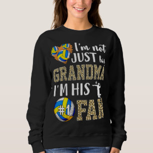 Sudadera No soy solo su abuela, soy su vóley de fans