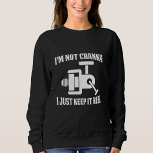 Sudadera No soy tan grosero solo lo mantengo a los pescador