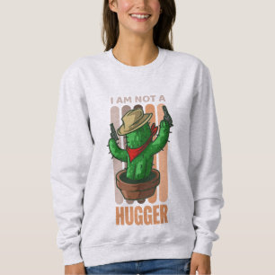 Sudadera No Soy Un Cactus De Vaquero Sarcástico Más Gracios
