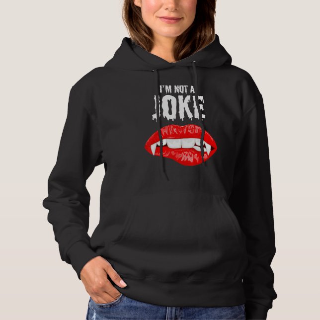 Sudadera No soy un Chiste (Anverso)