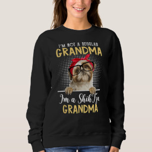 Sudadera No Soy Una Abuela Regular Soy Un Shih Tzu Puppy G