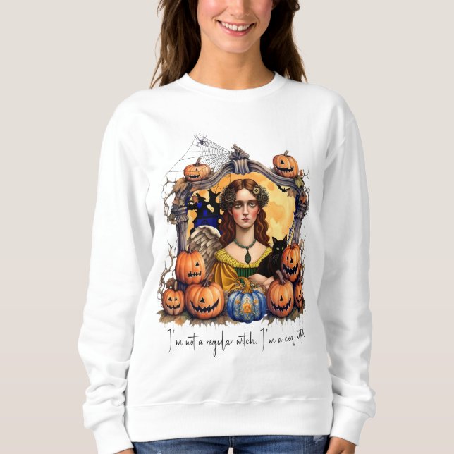 Sudadera No soy una bruja normal, soy una bruja genial (Anverso)