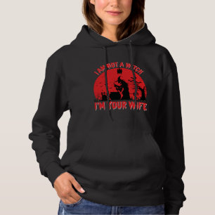 Sudadera No soy una bruja, soy tu esposa, Halloween