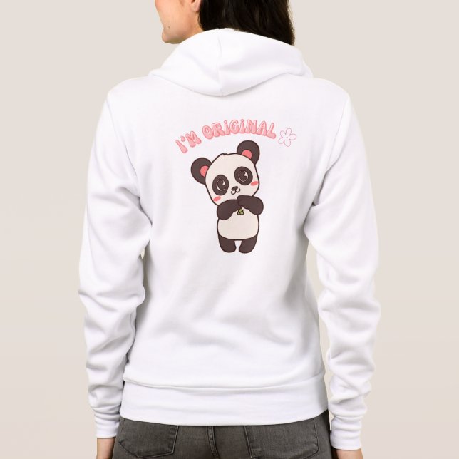 Sudadera No Soy Una Estética Panda Cute Perfecta (Reverso)