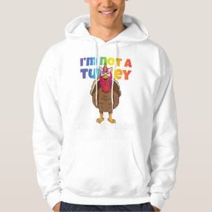 Sudadera No Soy Una Turquía, Soy Un Unicornio De Turkeycorn