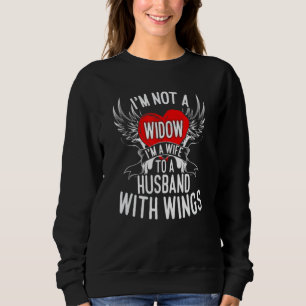 Sudadera No Soy Una Viuda Soy Una Esposa De Un Marido Con A