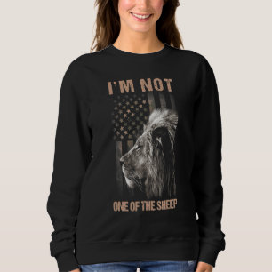 Sudadera No Soy Uno De Los Leones Patrióticos Americanos