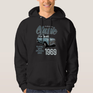 Sudadera No soy viejo, soy clásico. Coche vintage nacido en