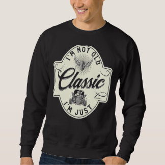 Sudadera No soy viejo soy el coche clásico de papá