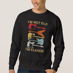 Sudadera No soy viejo, soy guitarra vintage clásica para Da