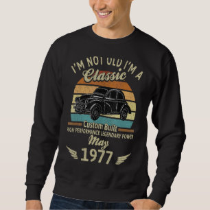 Sudadera No soy viejo, soy Personalizado clásico construido