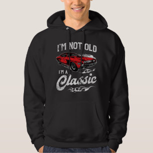 Sudadera No Soy Viejo Soy Un Amante De Los Autos Clásicos M