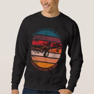 Sudadera No soy viejo, soy un clásico coche clásico, de tri