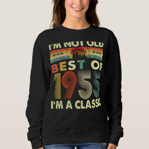 Sudadera No soy viejo Soy un clásico de la época 1955 67º n