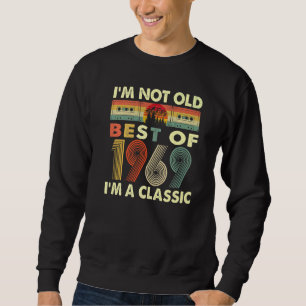 Sudadera No soy viejo Soy un clásico de la época 1969 53er