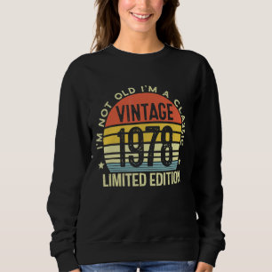 Sudadera No soy viejo Soy un clásico de la época 1978