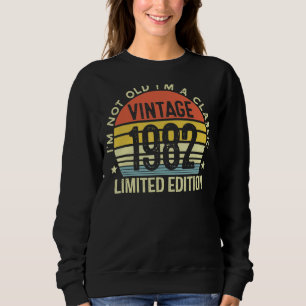 Sudadera No soy viejo Soy un clásico de la época 1982