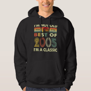 Sudadera No soy viejo Soy un clásico de la época 2005 17º n