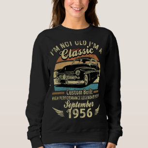 Sudadera No soy viejo, soy un clásico nacido en septiembre