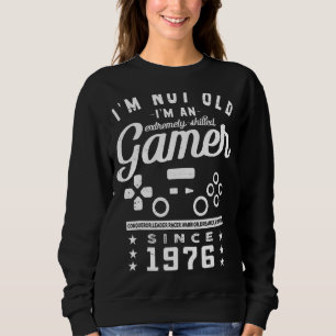 Sudadera No soy viejo Soy un jugador cualificado en Videoga