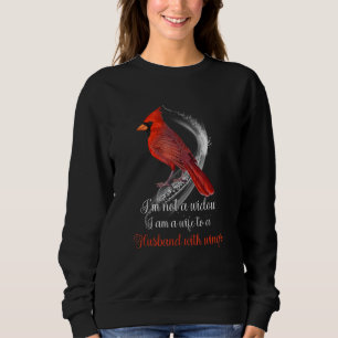 Sudadera No Soy Viuda, Soy Esposa De Un Marido Con Alas C