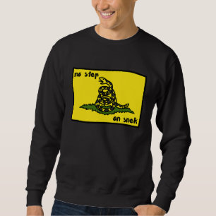 Sudadera No Step On Snek Gadsden Flag Meme