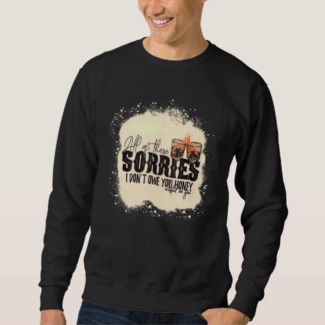 Sudadera No te debo la miel desperdiciada (Anverso)