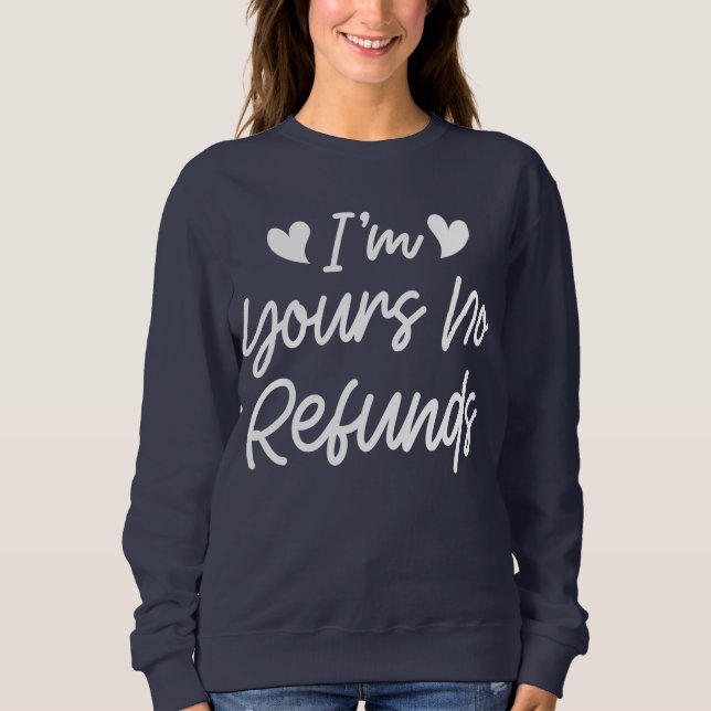Sudadera No te devuelven el regalo de tu esposa Día de San  (Anverso)