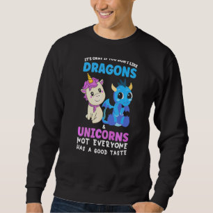Sudadera No te gustan los dragones y la magia de Unicornios